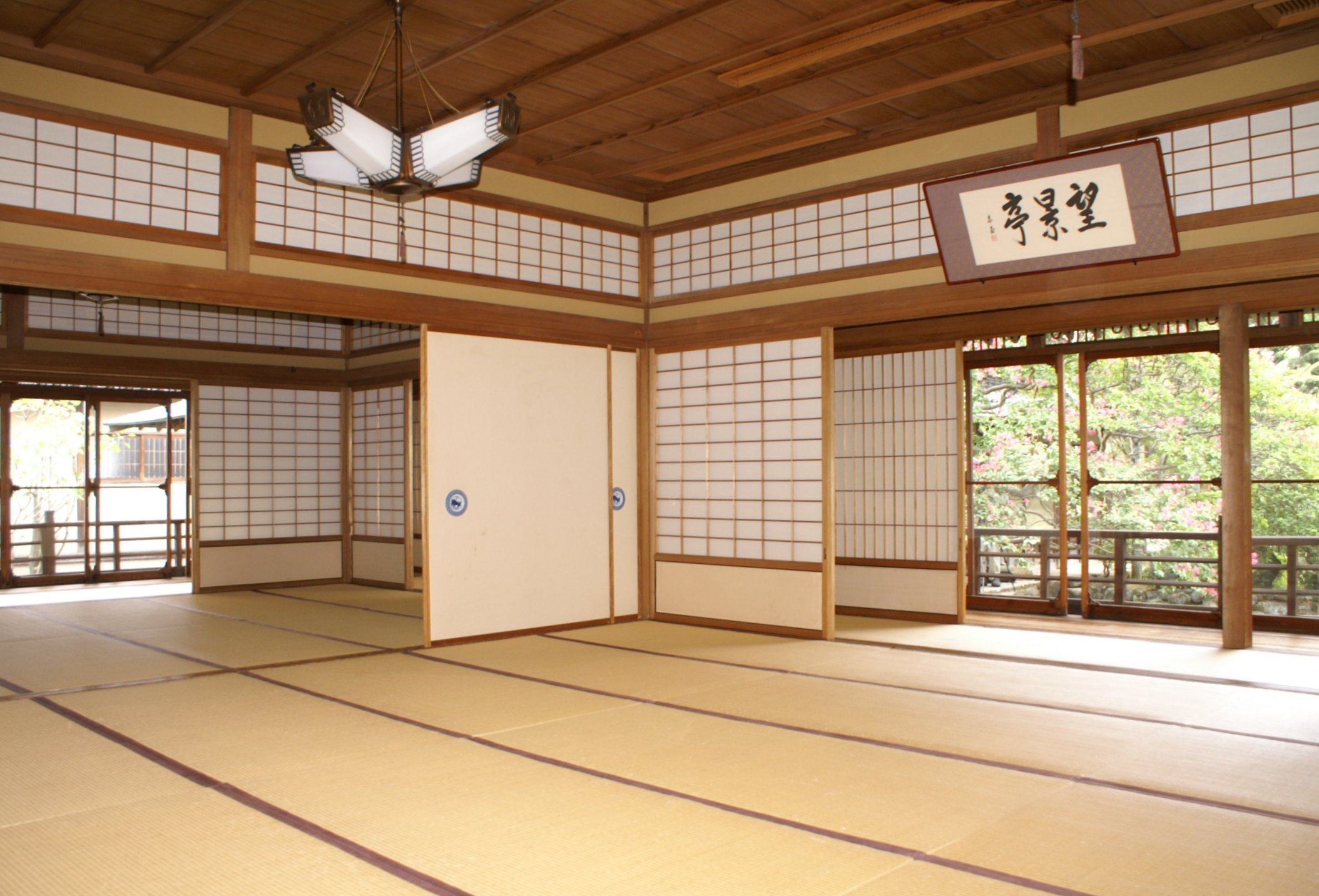 姫路文学館 望景亭 和室広間 (甲斐)